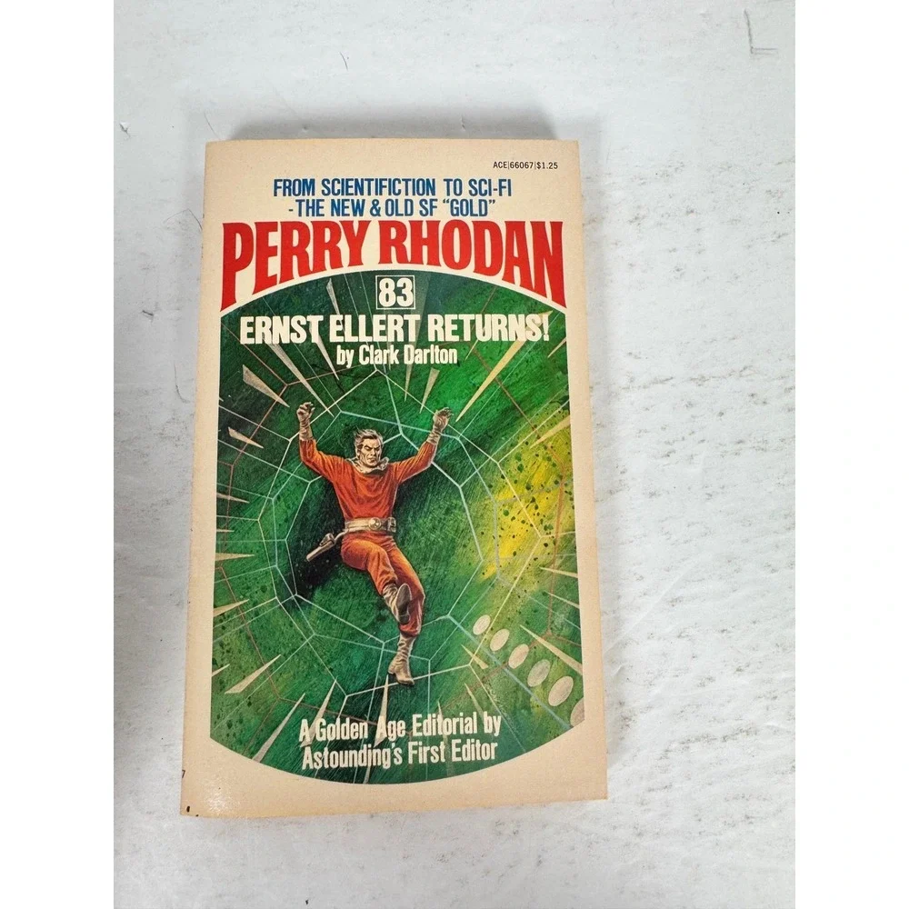 Perry Rhodan 80-89 Sci-Fi Paperback Lot Ace Books 1975 Vintage Space Opera